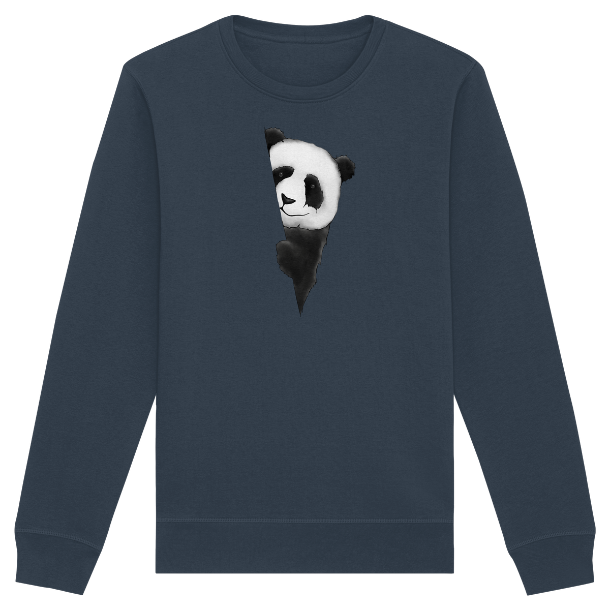 Panda Bär Illustration - Organic Basic Unisex Sweatshirt