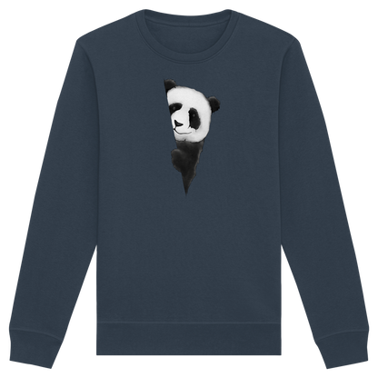 Panda Bär Illustration - Organic Basic Unisex Sweatshirt