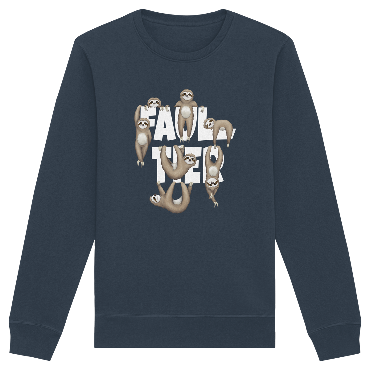 Viele gechillte Faultiere - Organic Basic Unisex Sweatshirt