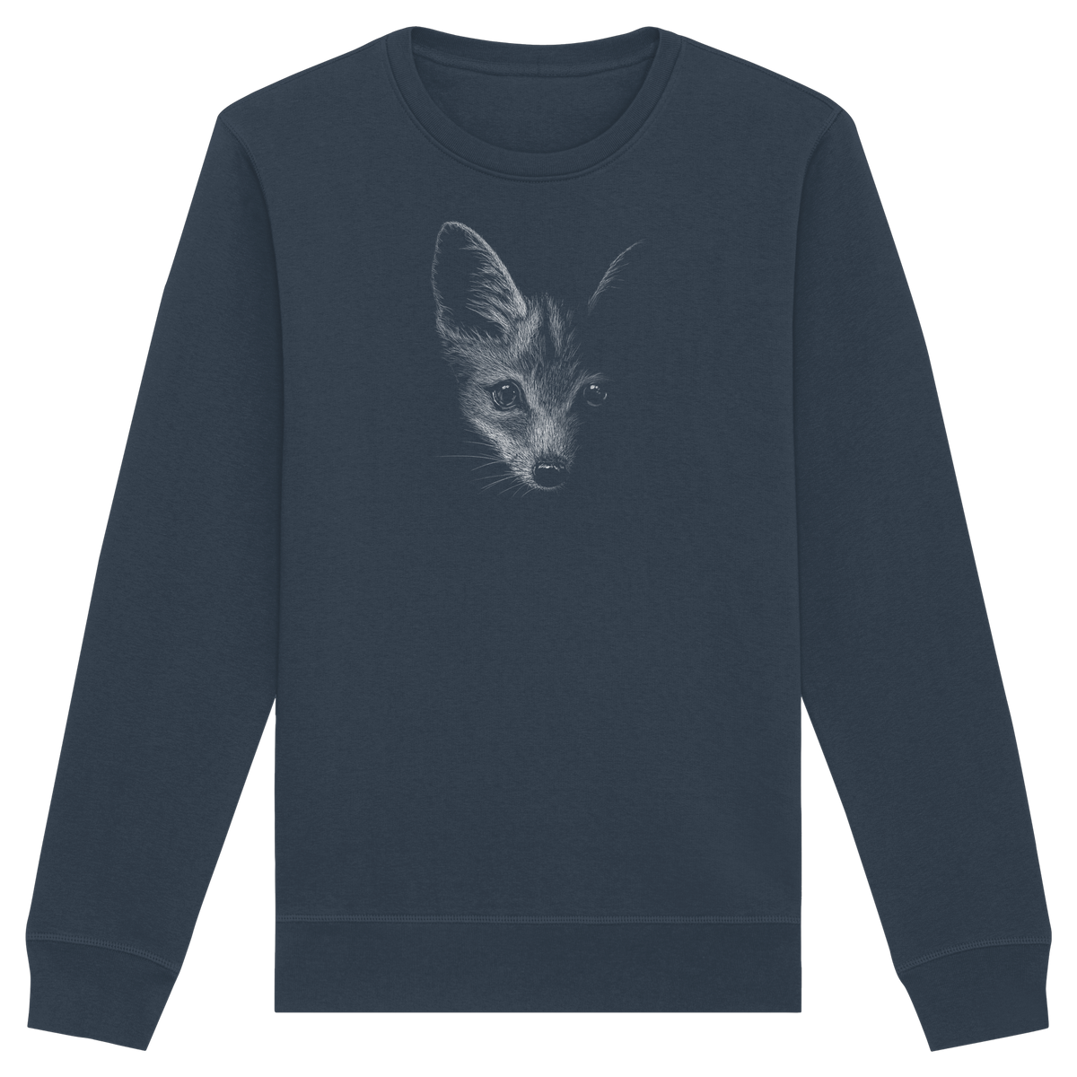 Fuchs Kritzelkunst Illustration - Organic Basic Unisex Sweatshirt