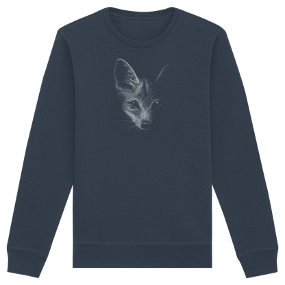 Fuchs Kritzelkunst Illustration - Organic Basic Unisex Sweatshirt