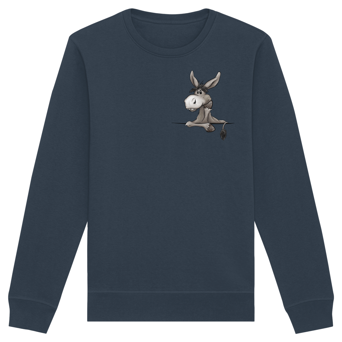Lustiger lässiger Esel - Organic Basic Unisex Sweatshirt