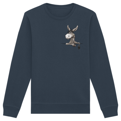 Lustiger lässiger Esel - Organic Basic Unisex Sweatshirt