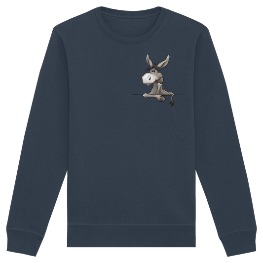 Lustiger lässiger Esel - Organic Basic Unisex Sweatshirt