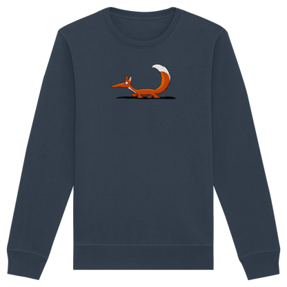 Lässiger cooler Fuchs | Mr. Fox, der Schleicher - Organic Basic Unisex Sweatshirt