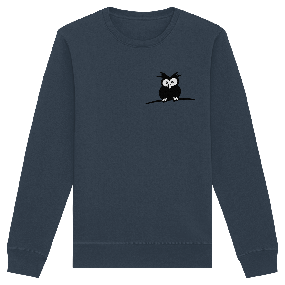 Kleine struppige Eule - Organic Basic Unisex Sweatshirt