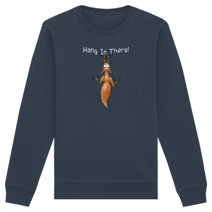 Hang In There | Lässiges Eichhörnchen - Organic Basic Unisex Sweatshirt