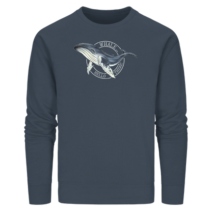 Whale, Hello There | Buckelwal - Organic Basic Unisex Sweatshirt