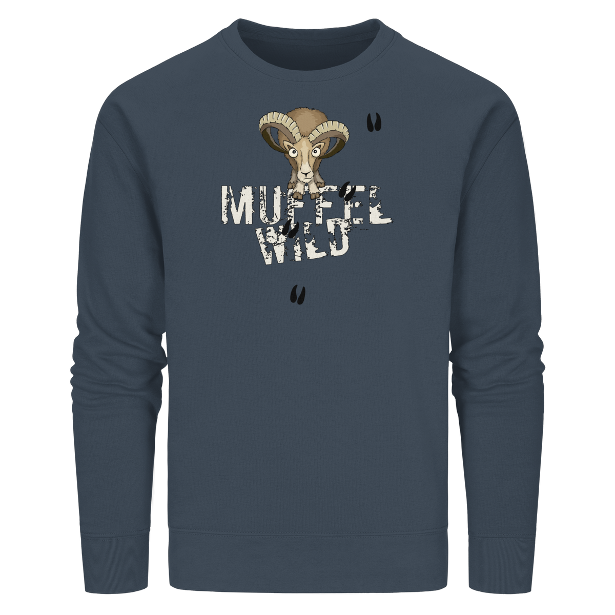 Muffel Wild Mufflon - Organic Basic Unisex Sweatshirt
