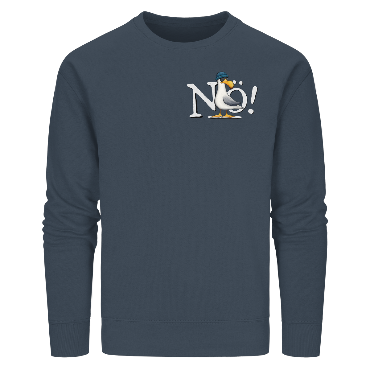 Nö Kein Bock Möwe - Organic Basic Unisex Sweatshirt