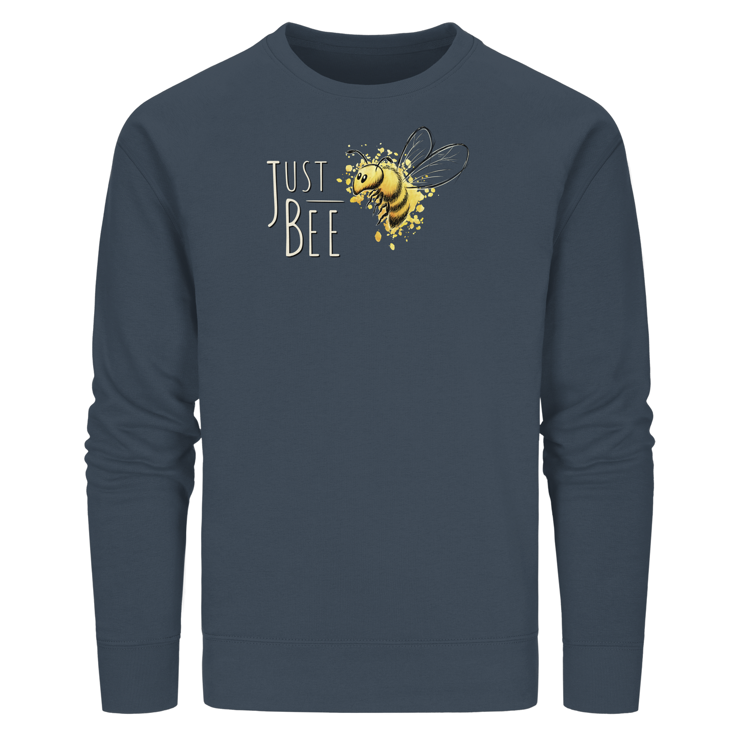 Just Bee, kleine Honig-Biene - Organic Basic Unisex Sweatshirt