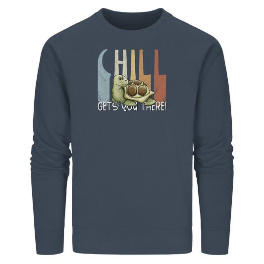 Gechillt gemütliche Schildkröte - Organic Basic Unisex Sweatshirt