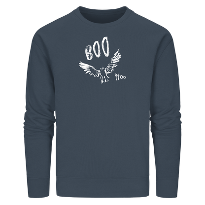 Boo Hoo! Fliegende Eule  - Organic Basic Unisex Sweatshirt