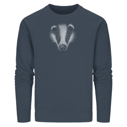 Kritzel-Kunst Dachs Illustration - Organic Basic Unisex Sweatshirt