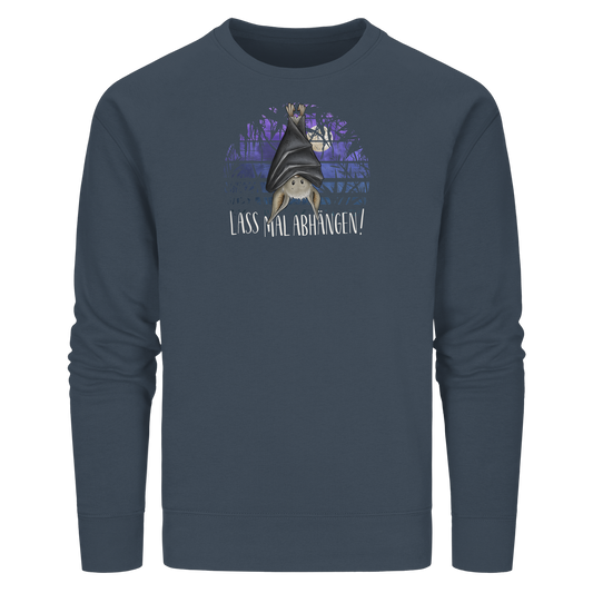 Lass mal abhängen Fledermaus - Organic Basic Unisex Sweatshirt