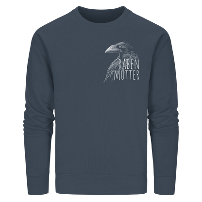 Rabenmutter schwarze Krähe Rabe - Organic Basic Unisex Sweatshirt