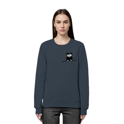 Kleine struppige Eule - Organic Basic Unisex Sweatshirt