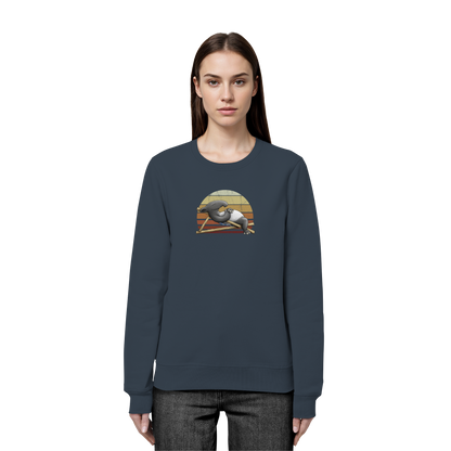 Lässiger Retro Sundown Tapir - Organic Basic Unisex Sweatshirt
