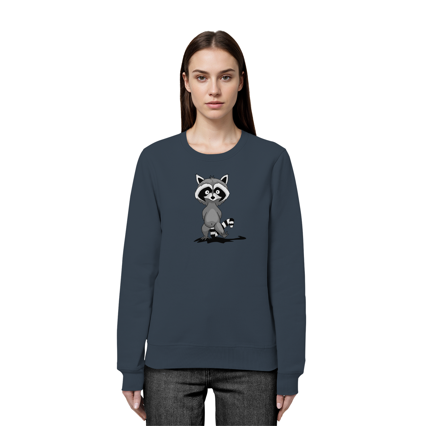 Frecher kleiner Waschbär - Organic Basic Unisex Sweatshirt