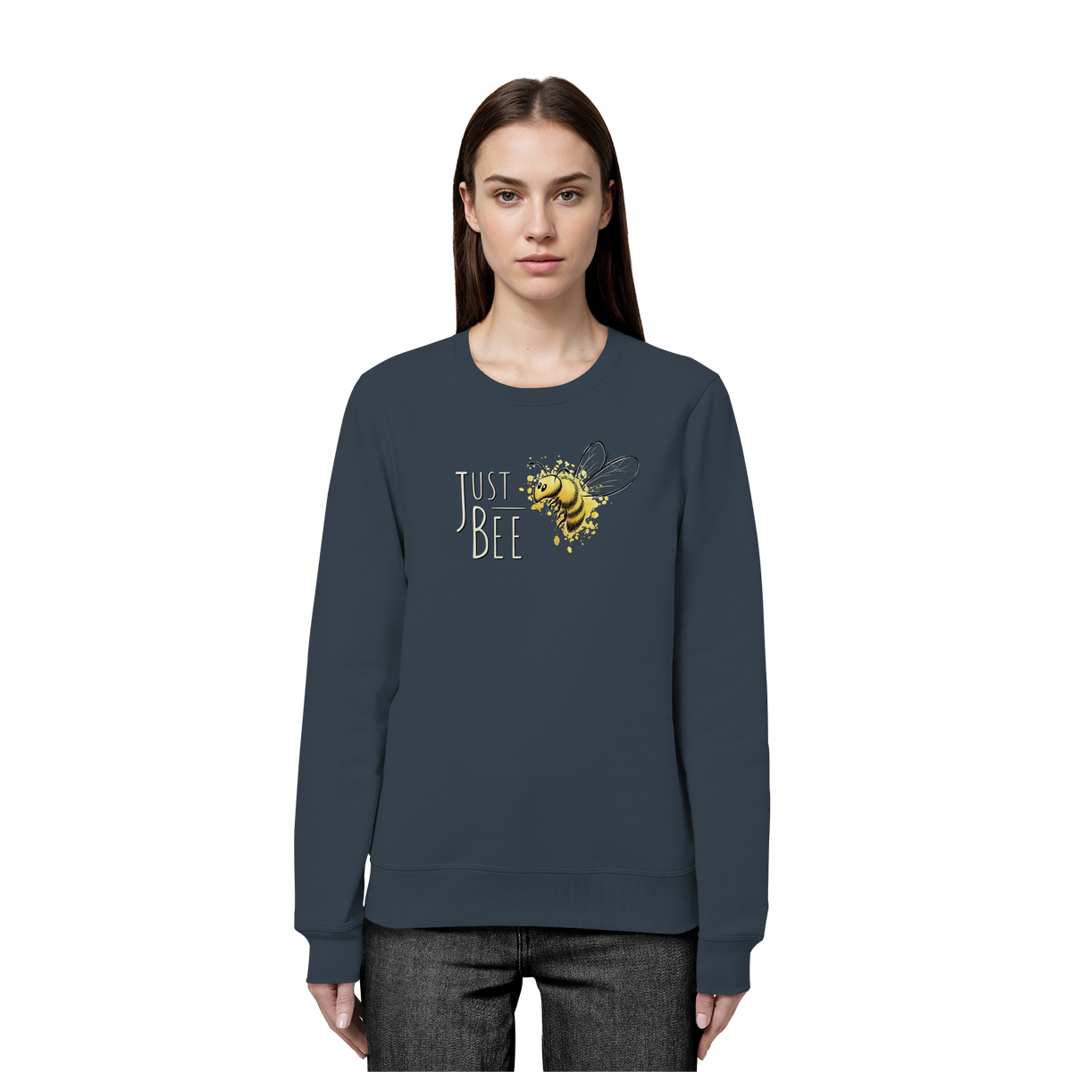 Just Bee, kleine Honig-Biene - Organic Basic Unisex Sweatshirt