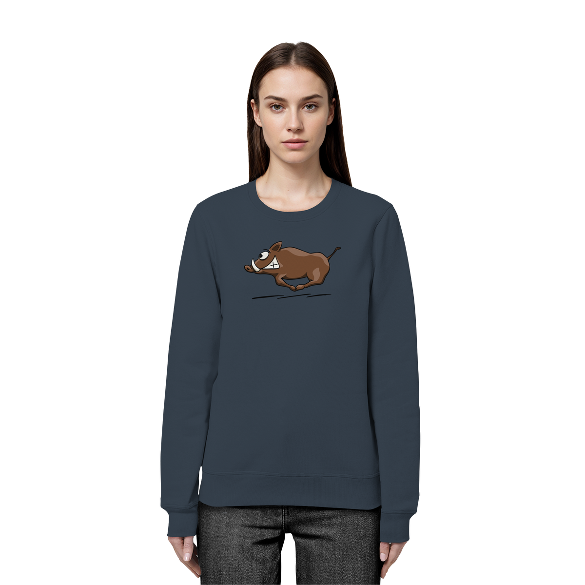 sauwildes Wildschwein | Wildsau  - Organic Basic Unisex Sweatshirt