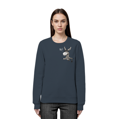 Nö! Störrischer Esel - Organic Basic Unisex Sweatshirt