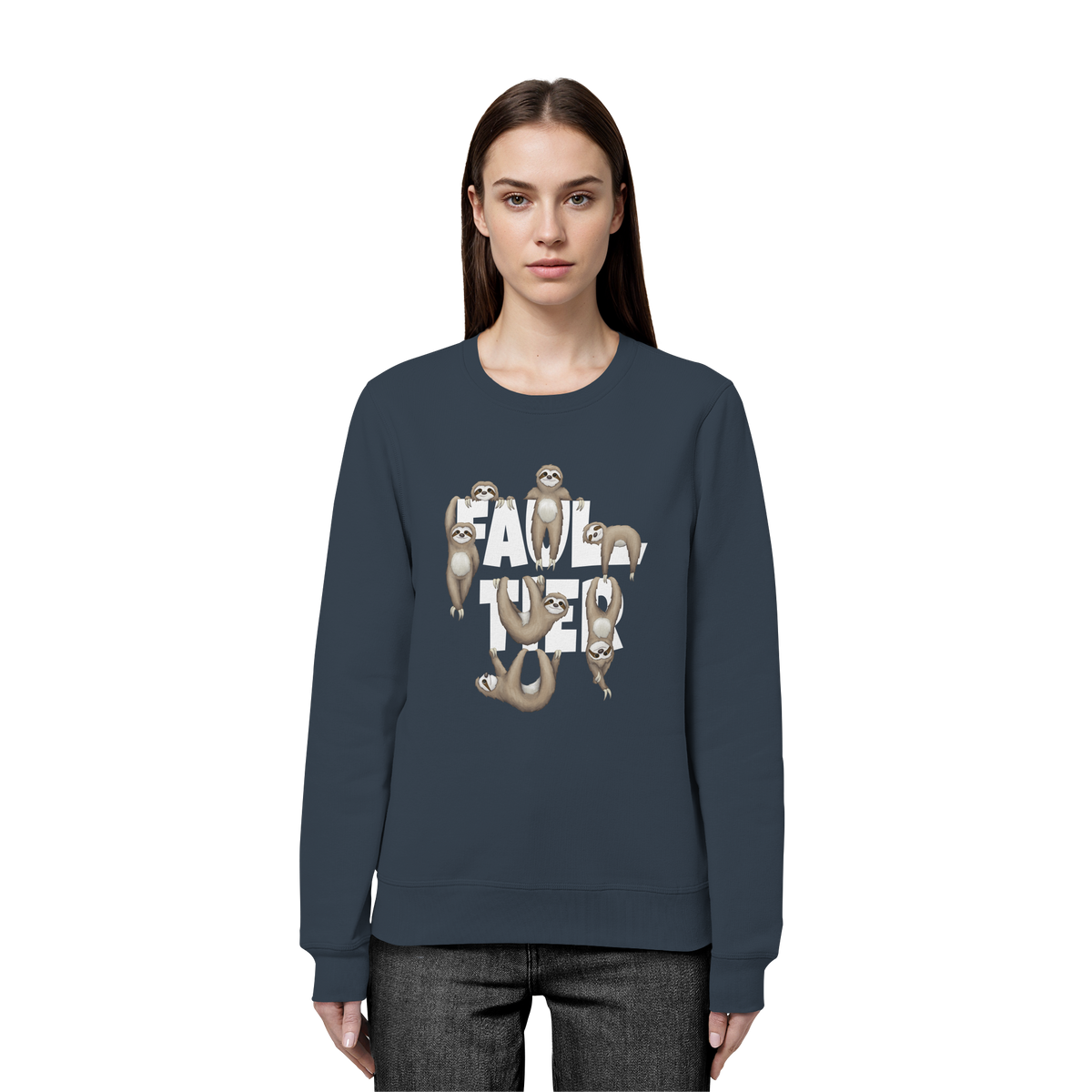 Viele gechillte Faultiere - Organic Basic Unisex Sweatshirt