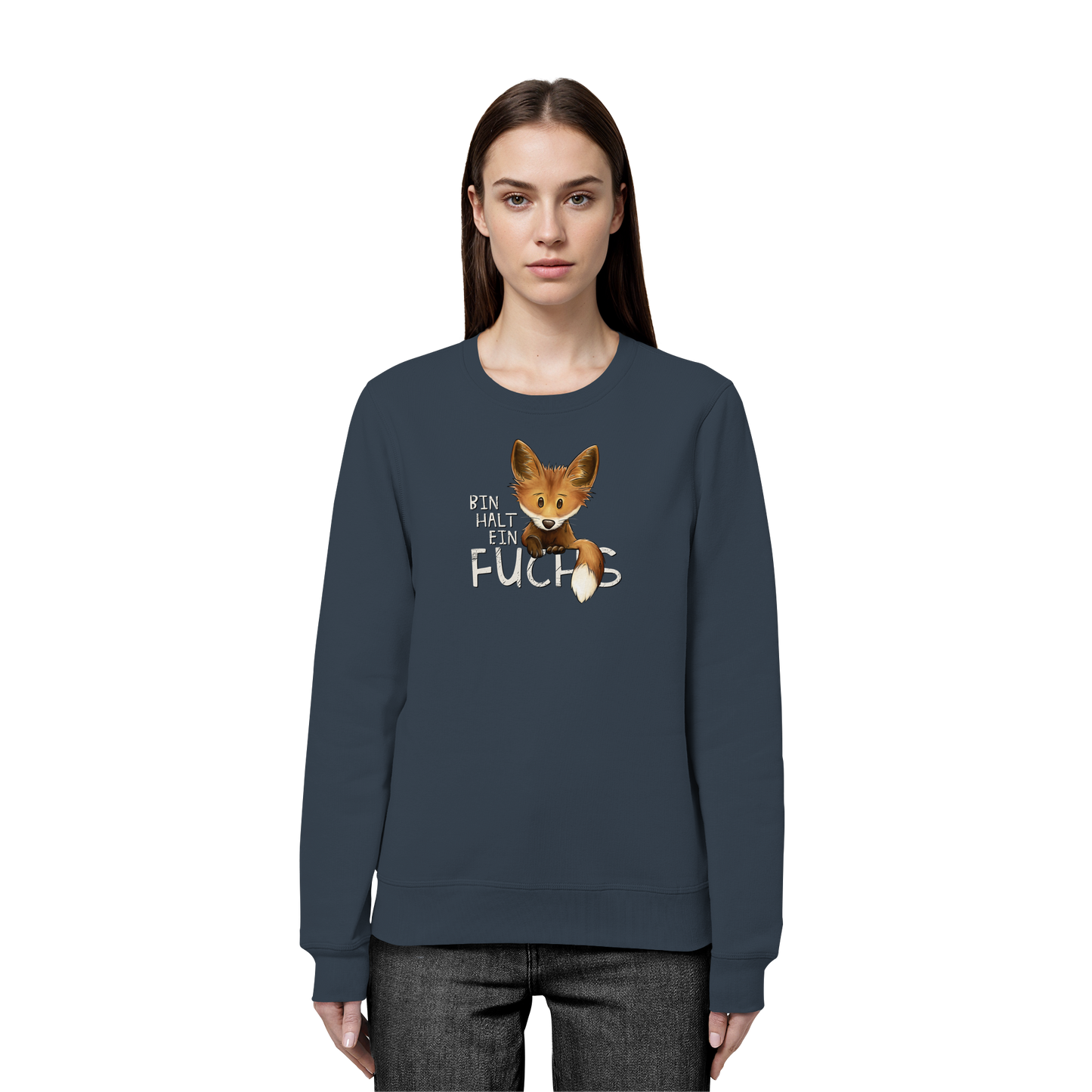 Bin halt ein Fuchs - Organic Basic Unisex Sweatshirt