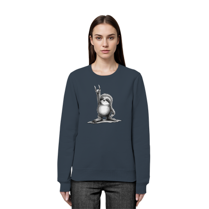 Rock On Party Faultier - Organic Basic Unisex Sweatshirt