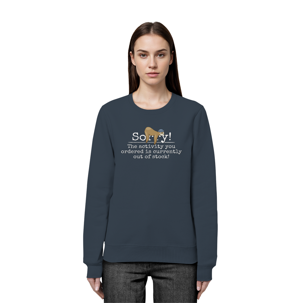 No-Activity Faultier - Organic Basic Unisex Sweatshirt