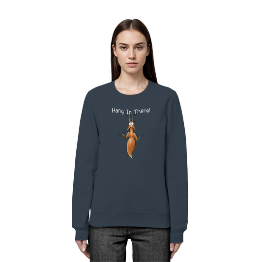 Hang In There | Lässiges Eichhörnchen - Organic Basic Unisex Sweatshirt