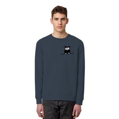 Kleine struppige Eule - Organic Basic Unisex Sweatshirt