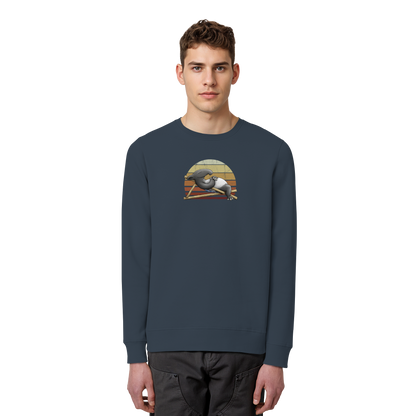 Lässiger Retro Sundown Tapir - Organic Basic Unisex Sweatshirt