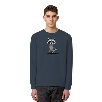 Frecher kleiner Waschbär - Organic Basic Unisex Sweatshirt
