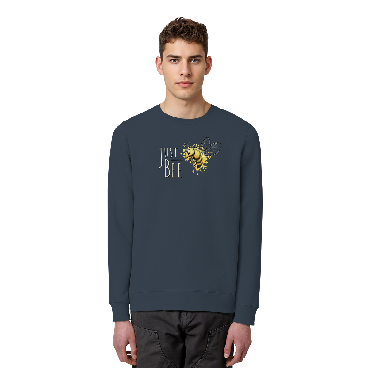 Just Bee, kleine Honig-Biene - Organic Basic Unisex Sweatshirt