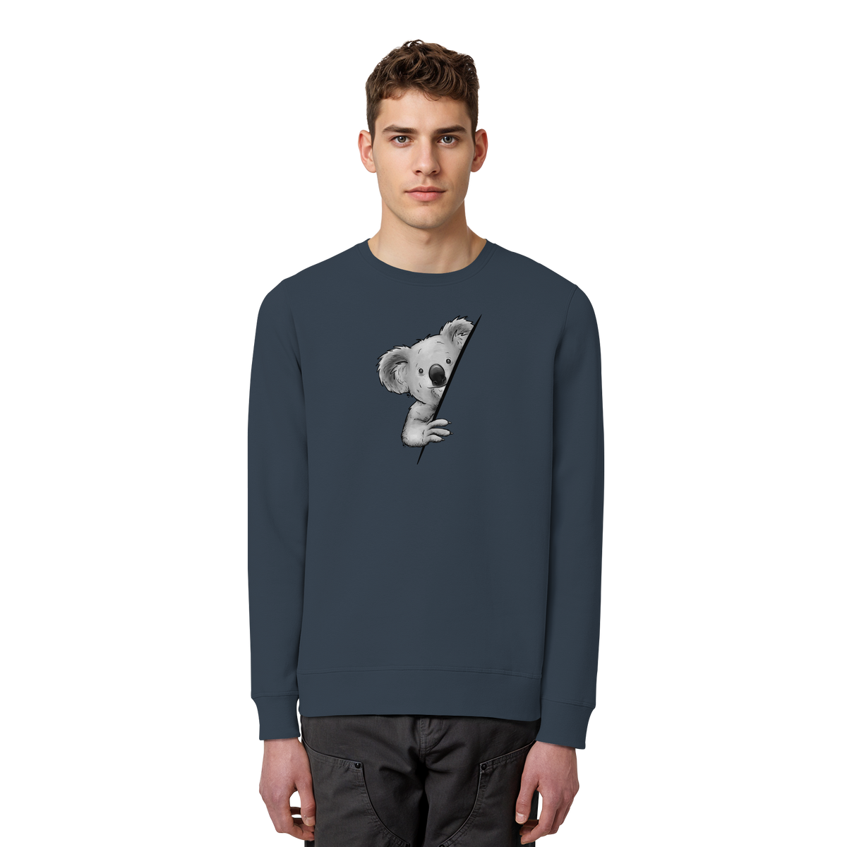 Koala Bär Illustration - Organic Basic Unisex Sweatshirt