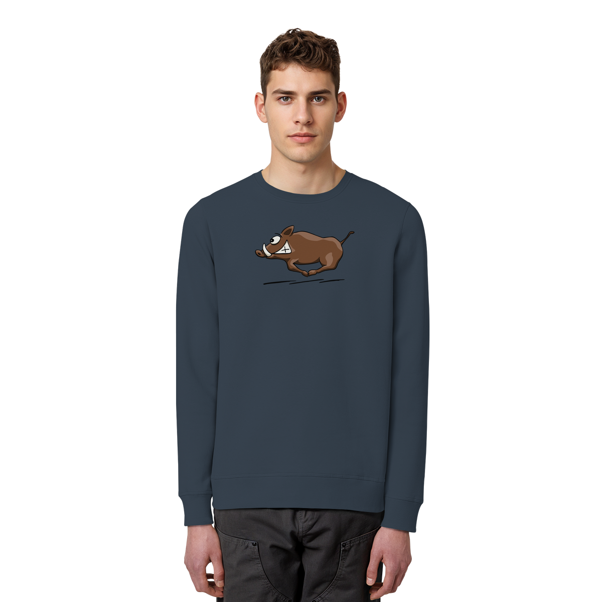 sauwildes Wildschwein | Wildsau  - Organic Basic Unisex Sweatshirt