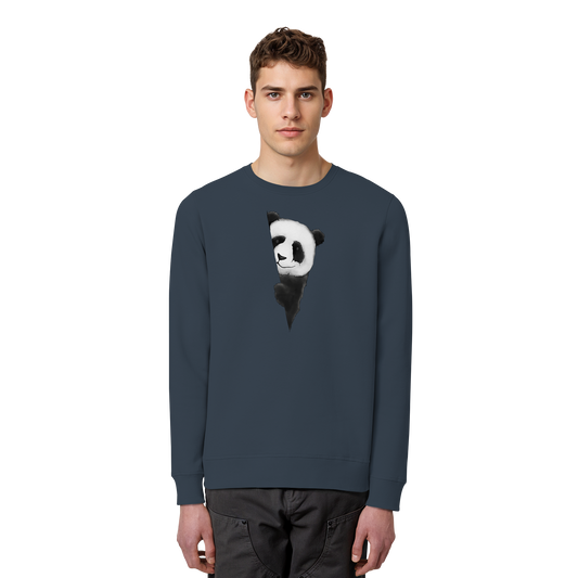 Panda Bär Illustration - Organic Basic Unisex Sweatshirt