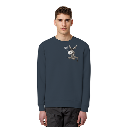 Nö! Störrischer Esel - Organic Basic Unisex Sweatshirt