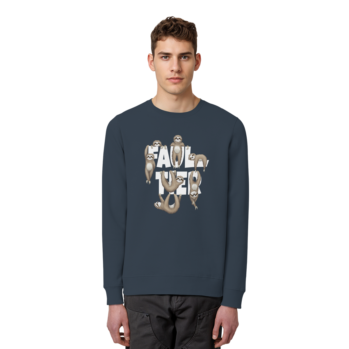 Viele gechillte Faultiere - Organic Basic Unisex Sweatshirt