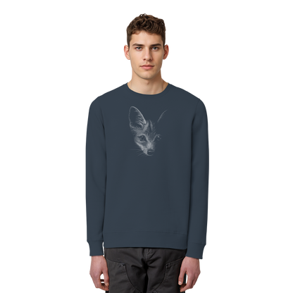 Fuchs Kritzelkunst Illustration - Organic Basic Unisex Sweatshirt