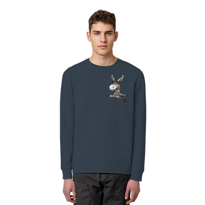 Lustiger lässiger Esel - Organic Basic Unisex Sweatshirt