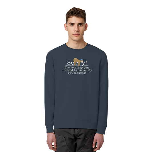 No-Activity Faultier - Organic Basic Unisex Sweatshirt