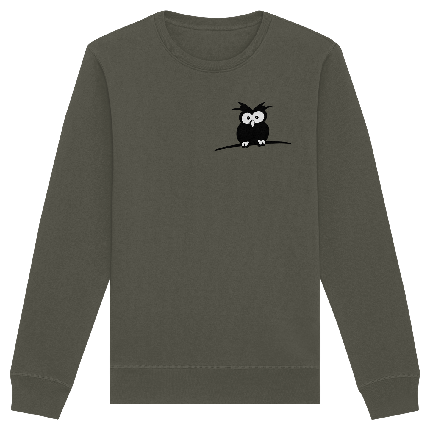 Kleine struppige Eule - Organic Basic Unisex Sweatshirt