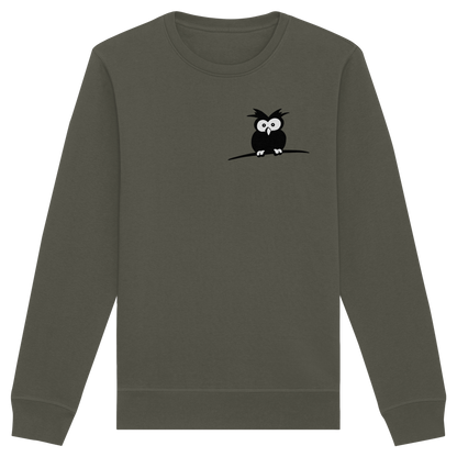 Kleine struppige Eule - Organic Basic Unisex Sweatshirt