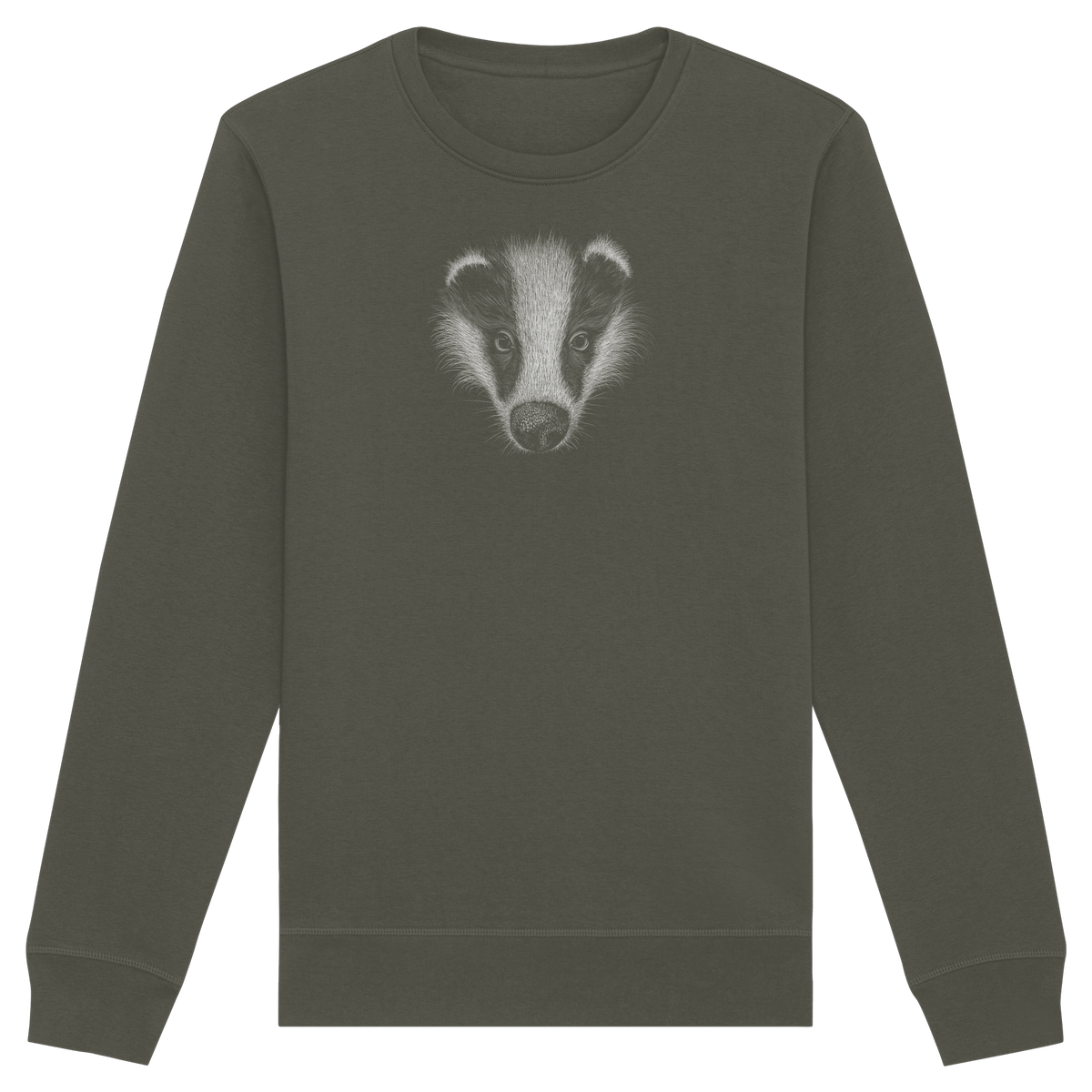 Kritzel-Kunst Dachs Illustration - Organic Basic Unisex Sweatshirt