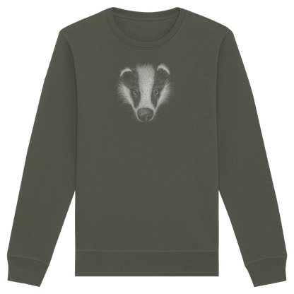 Kritzel-Kunst Dachs Illustration - Organic Basic Unisex Sweatshirt