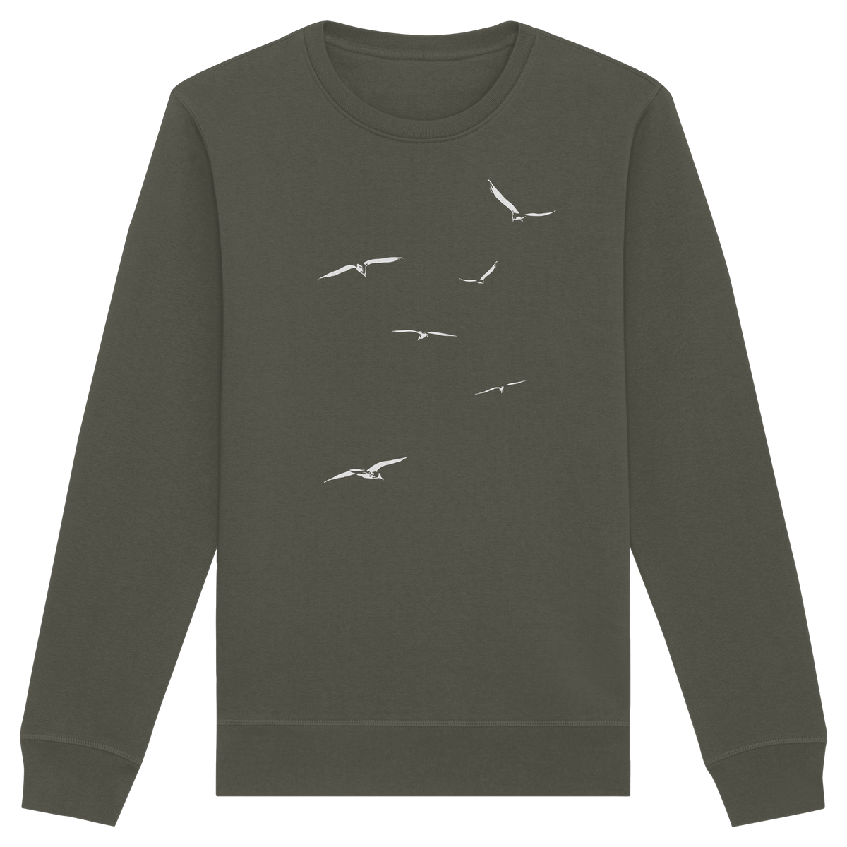 Vogelschwarm – Traum vom Fliegen - Organic Basic Unisex Sweatshirt