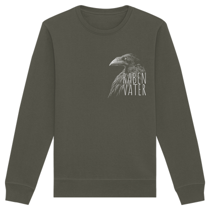 Rabenvater schwarzer Rabe Krähe - Organic Basic Unisex Sweatshirt