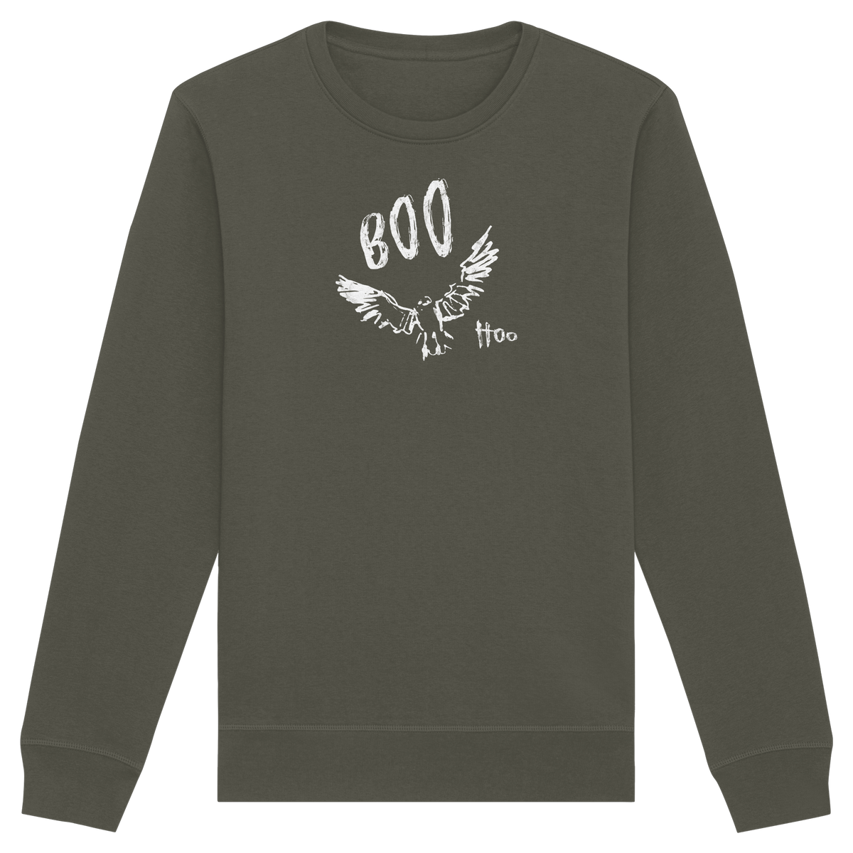 Boo Hoo! Fliegende Eule  - Organic Basic Unisex Sweatshirt